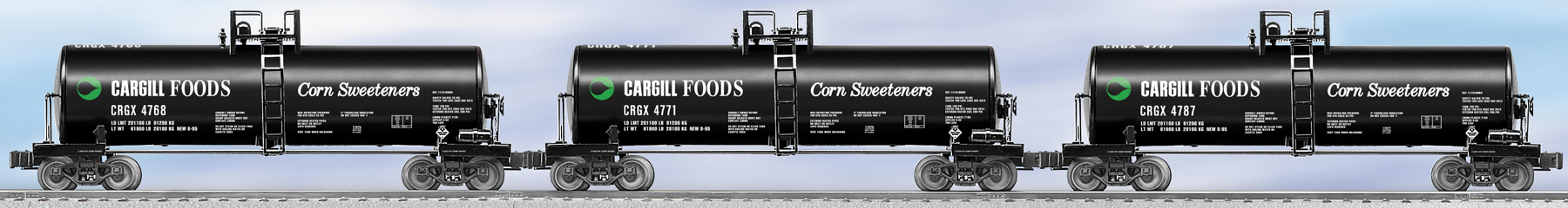 Cargill Unibody Tank Car 3-Pack