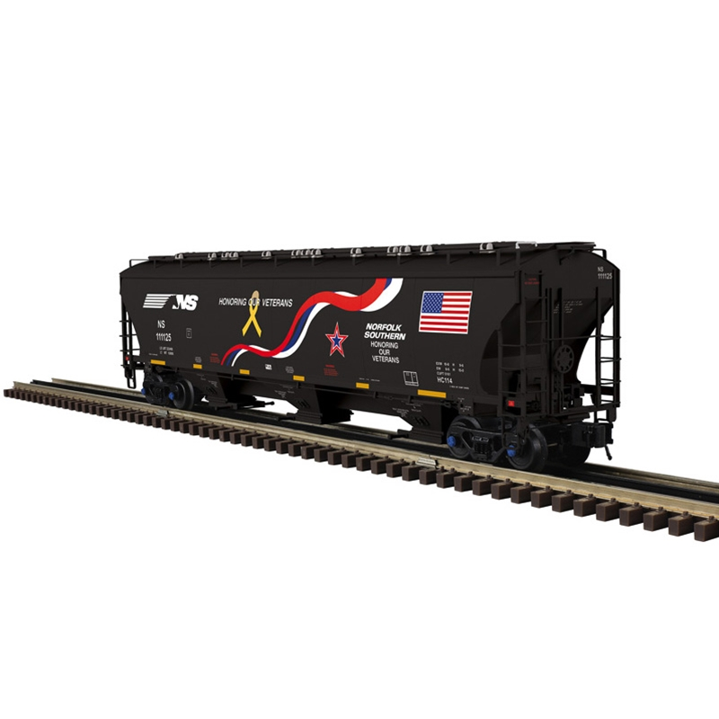 Norfolk Southern Honoring Our Veterans 5161 Trinity Hopper #111125
