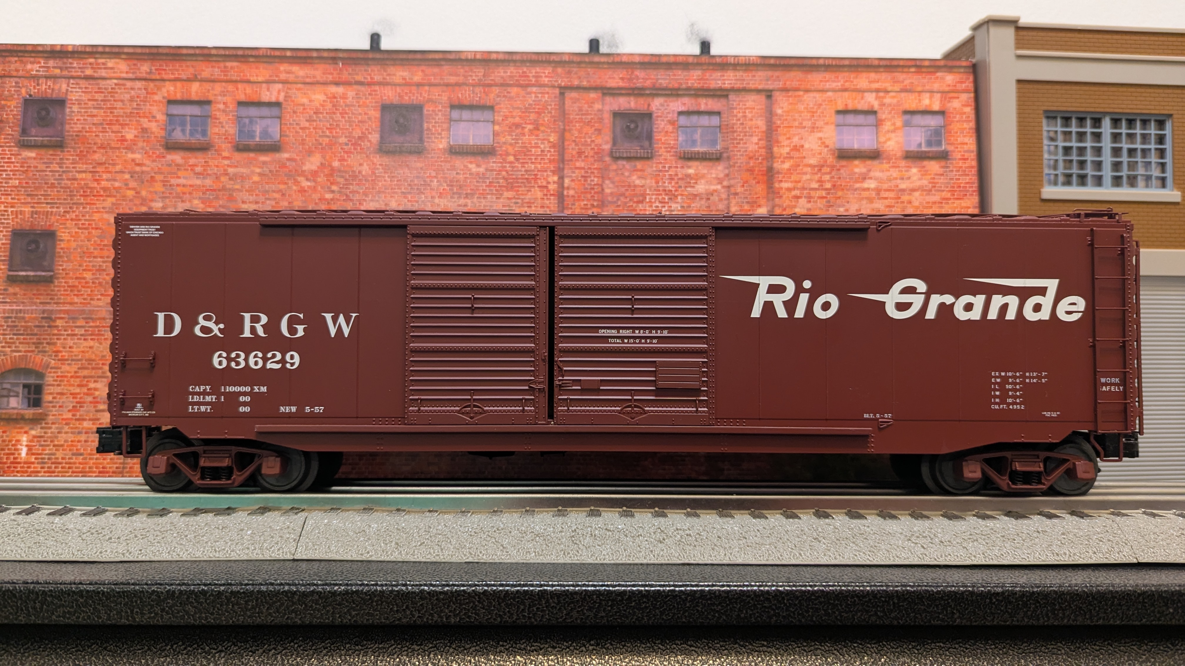 50' PS-1 Double Door Box Car