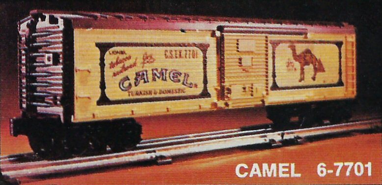 Camel Box Car #7701
