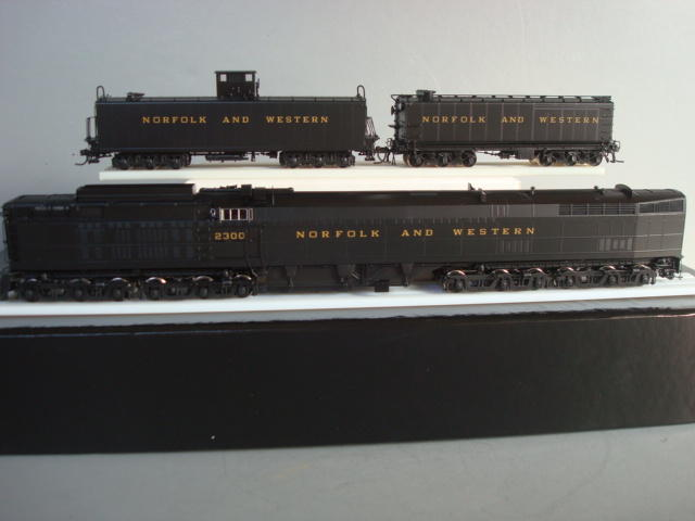 Norfolk & Western TE1 "Jawn Henry" Steam Turbine w/ Aux Water Tender