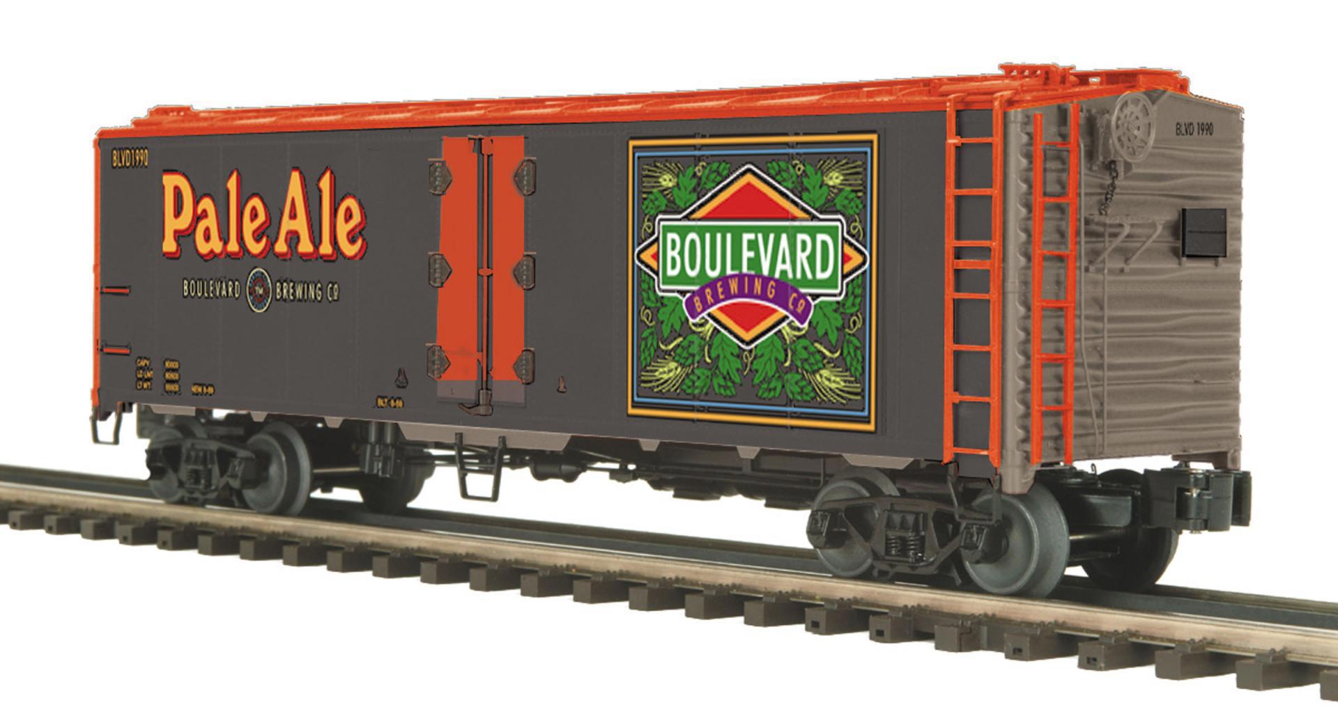 Boulevard Pale Ale 40' Steel Sided Reefer Car