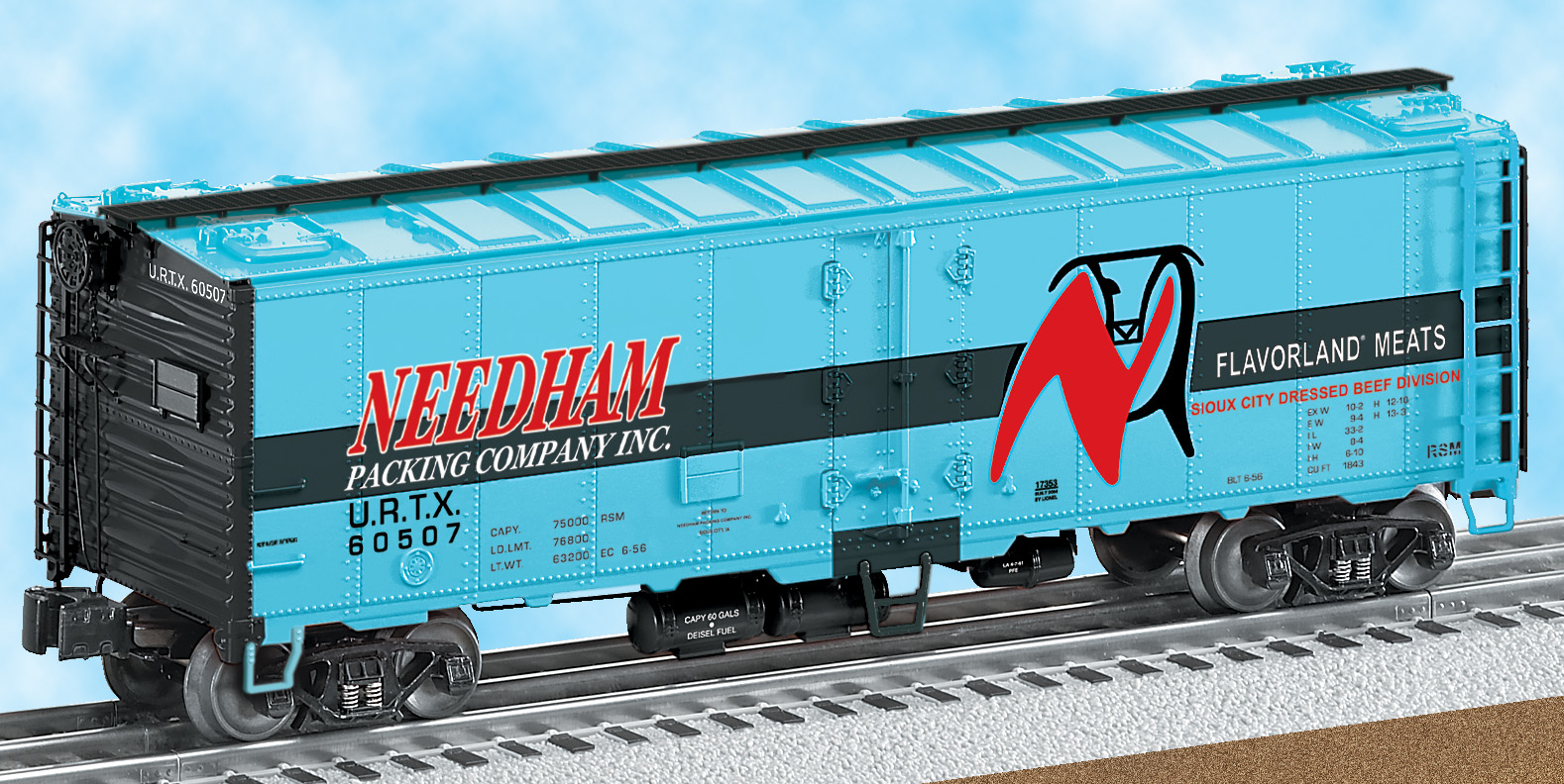 Needham Packing Steel-sided Refrigerator Car #80507