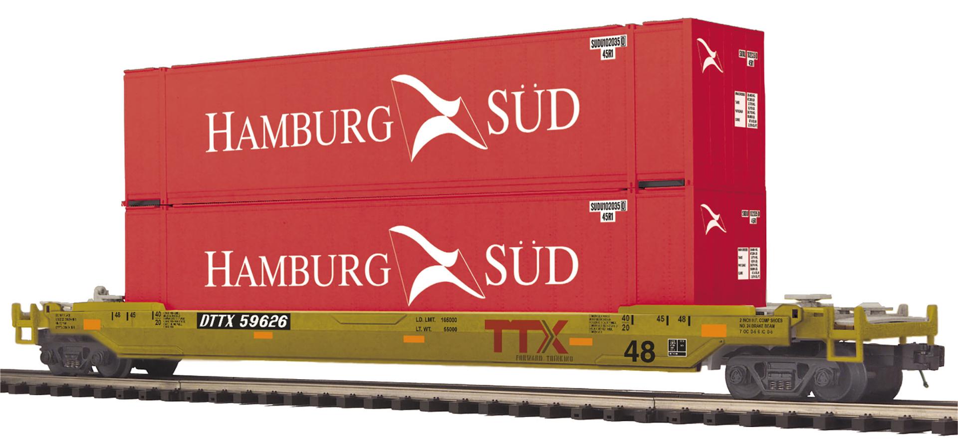 TTX O Scale Premier Husky Stack Car