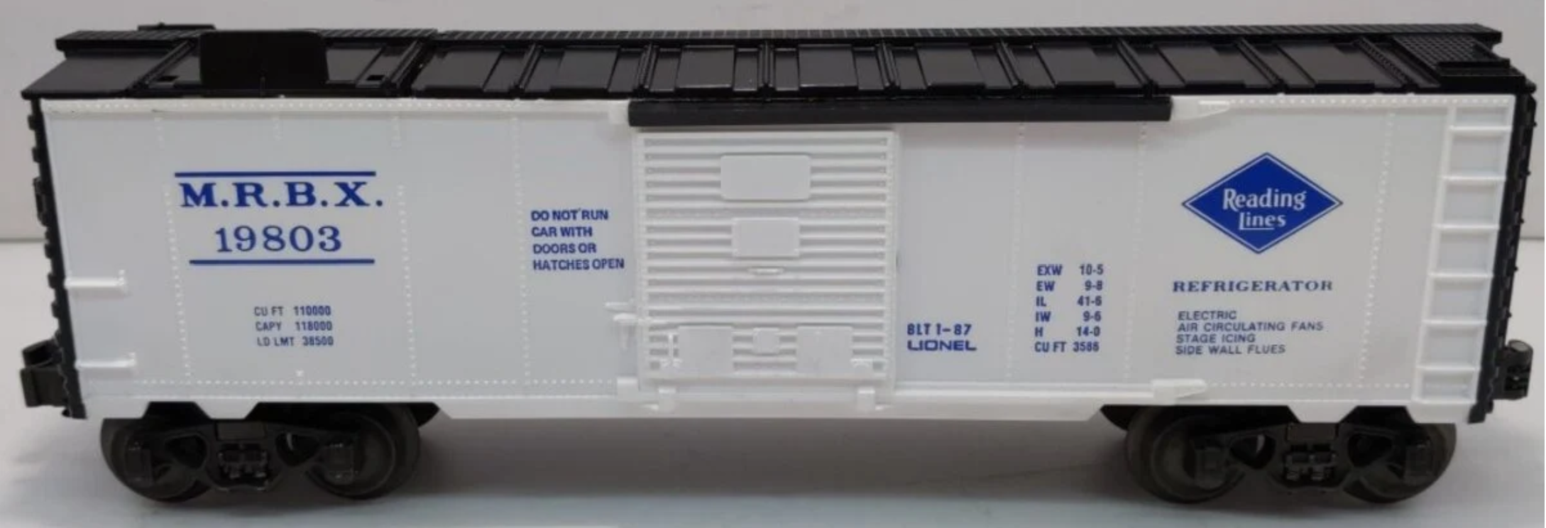Reading Operating Ice Car