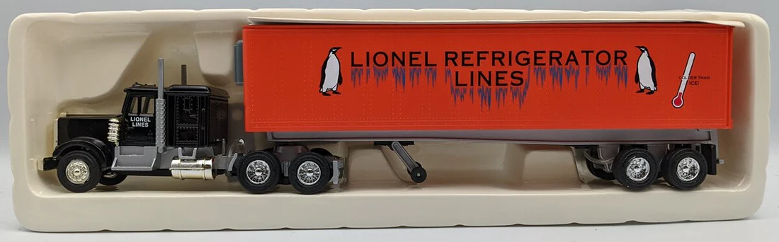 Lionel Lines Refrigerator Tractor and Trailer 