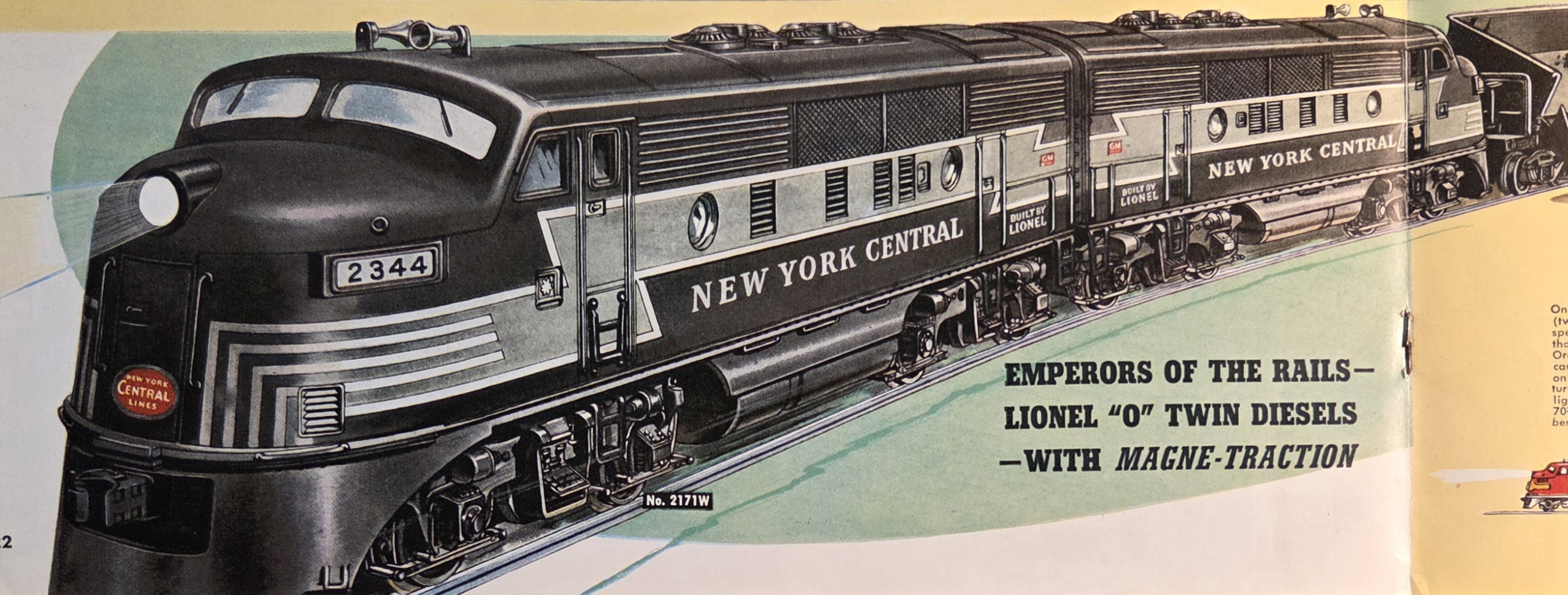 F3 New York Central A #2344-P