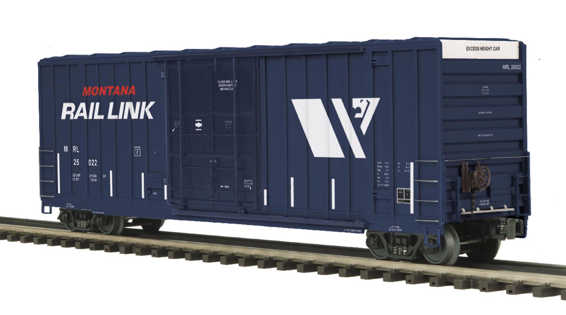 Montana Rail Link 50' High Cube Box Car
