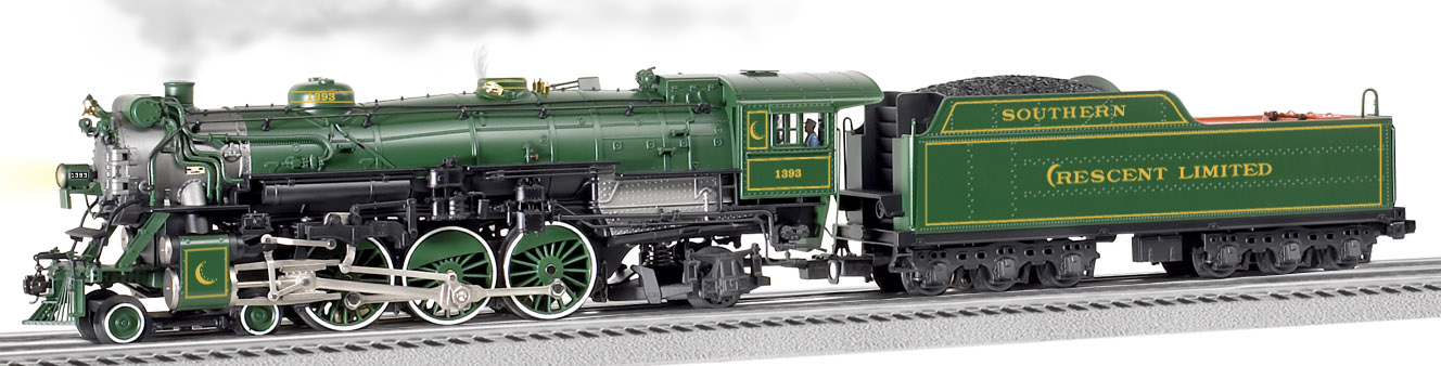 Crescent Limited LEGACY Scale 4-6-2 Pacific Steam Locomotive #1393