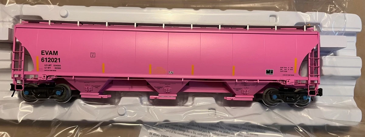 Evam (Pink) Trinity 5161 Covered Hopper #612025