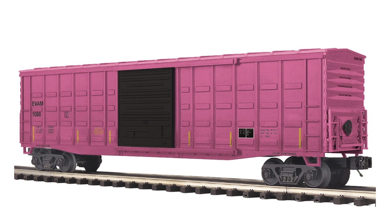 O Scale Premier Evam 50’ Waffle Box Car