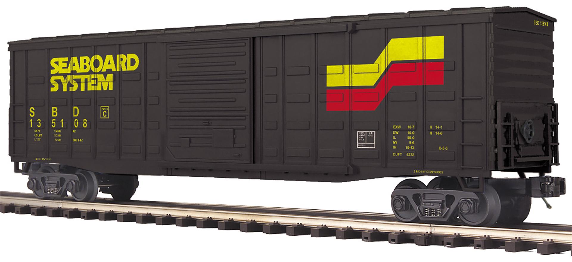 O Scale Premier Seaboard 50’ Waffle Box Car