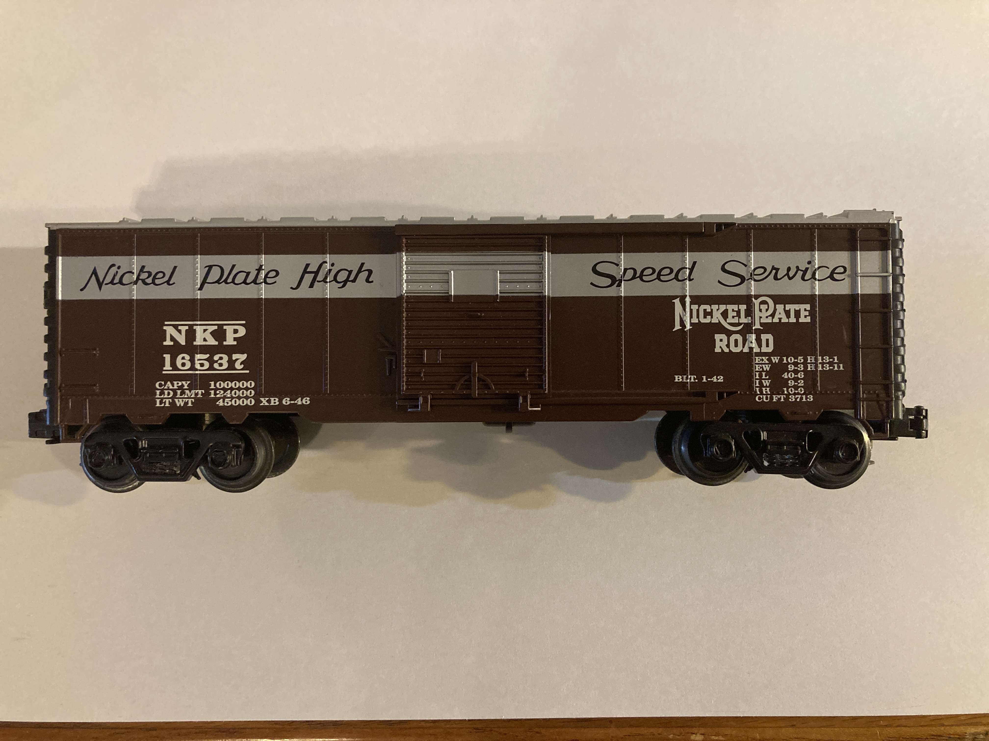 027 Boxcar Nickel Plate Road