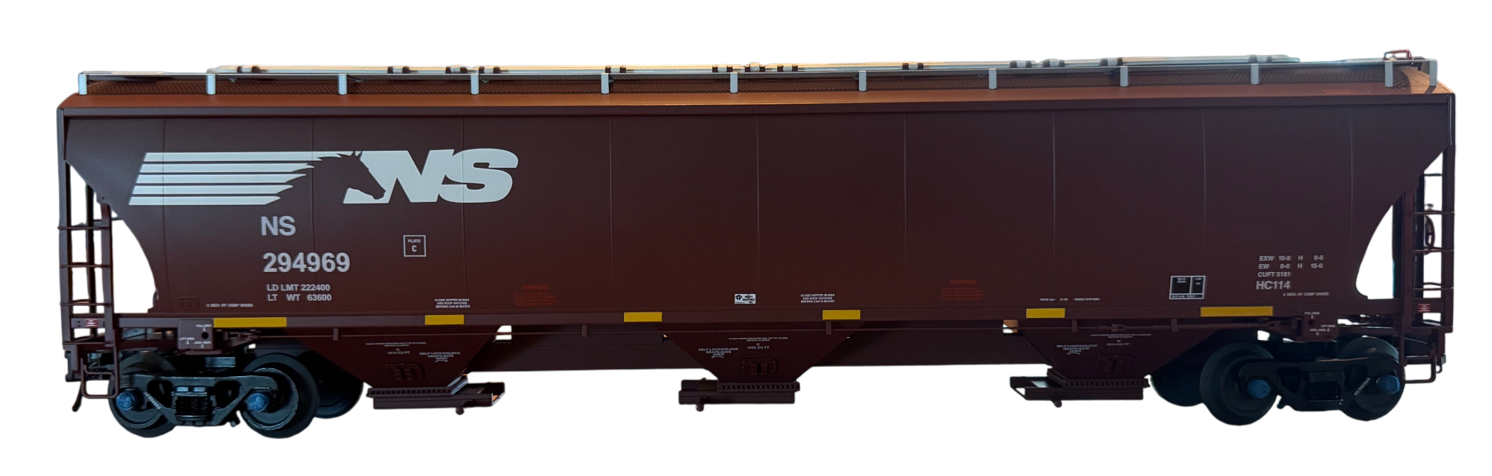 Norfolk Southern Trinity 5161 Covered Hopper #294969 (METCA)