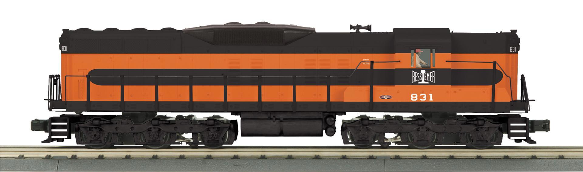 O Scale RailKing Bessemer & Lake Erie SD-9 Diesel Engine w/Proto-Sound 3.0