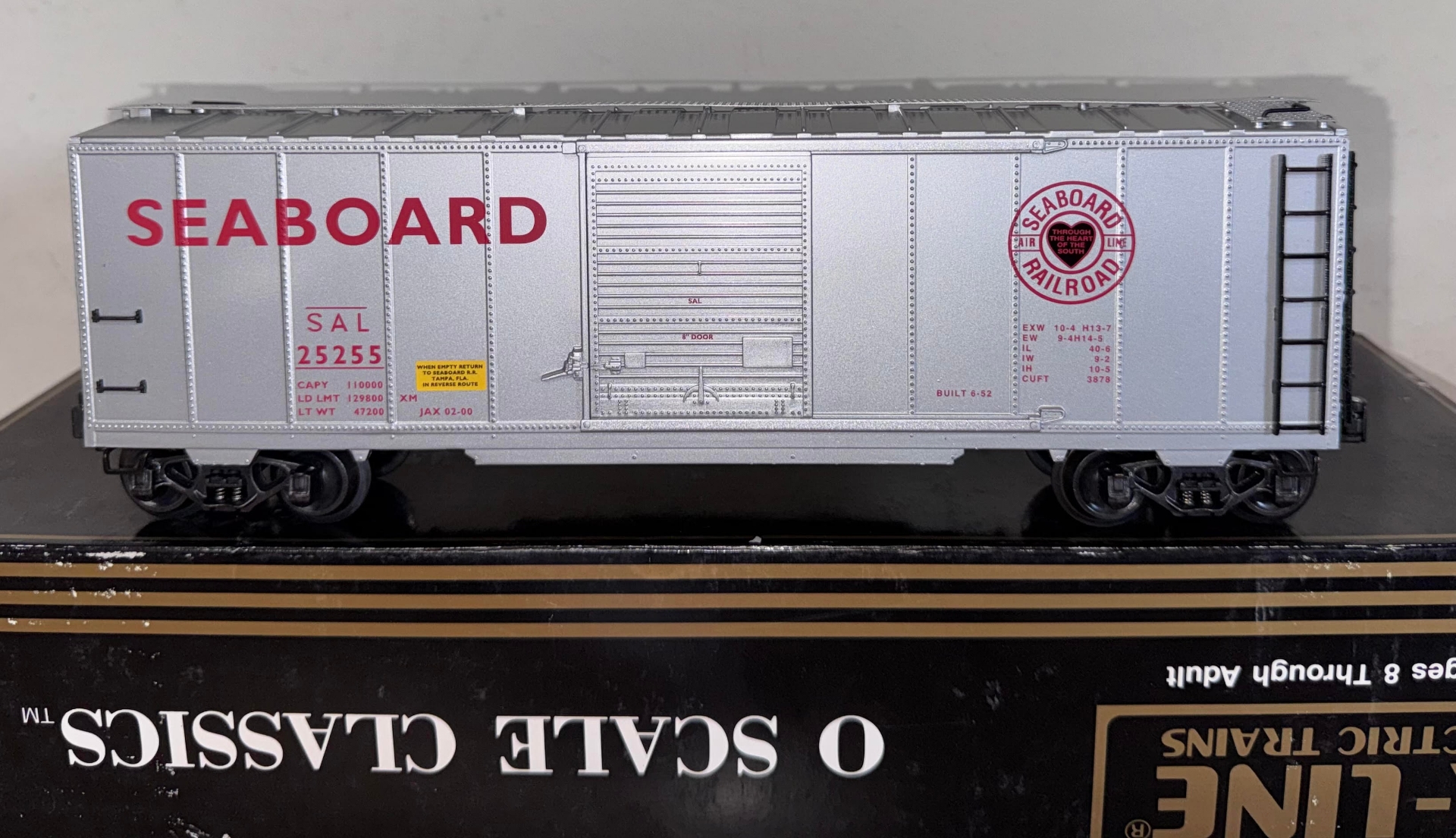 Seaboard Scale Die Cast Boxcar