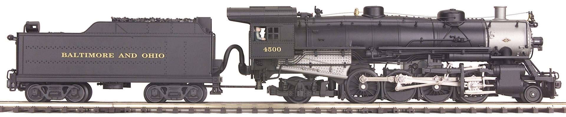 Baltimore & Ohio O Scale Premier 2-8-2 USRA Light Mikado Steam Engine w/Proto-Sound 2.0